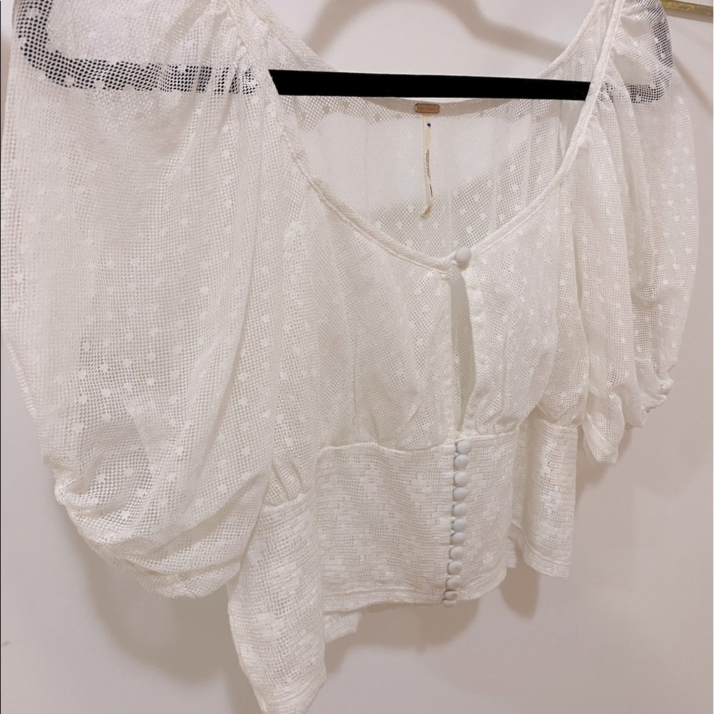 NWOT! Free People crop top